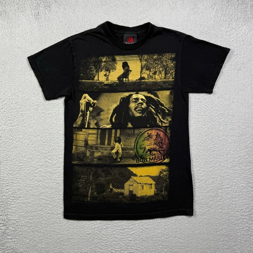 Vintage y2k‎ Bob Marley Zion T-shirt